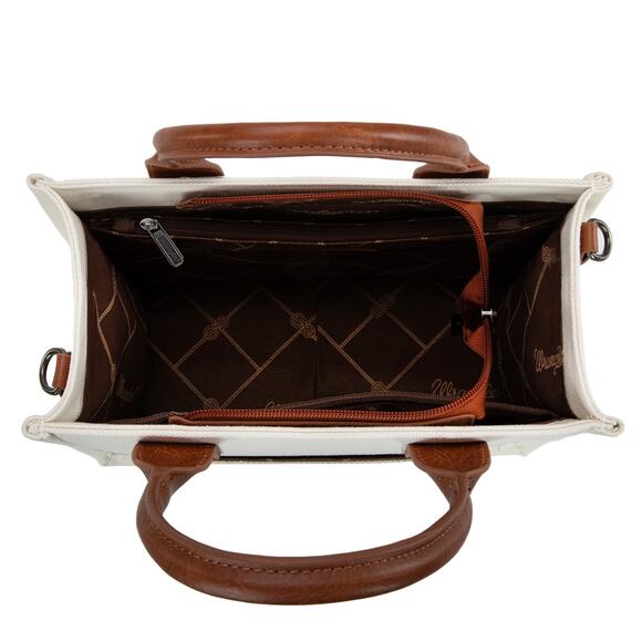 Vintage Style Wrangler NWT Canvas Tote/Crossbody *Discontinued - NEW w/ Tags* - Picture 5 of 5